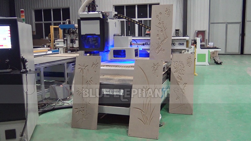 数控开料机雕镂密度板样品展现