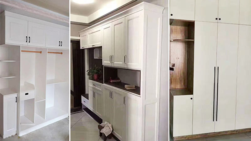 板式家具出产线加工样品结果展现